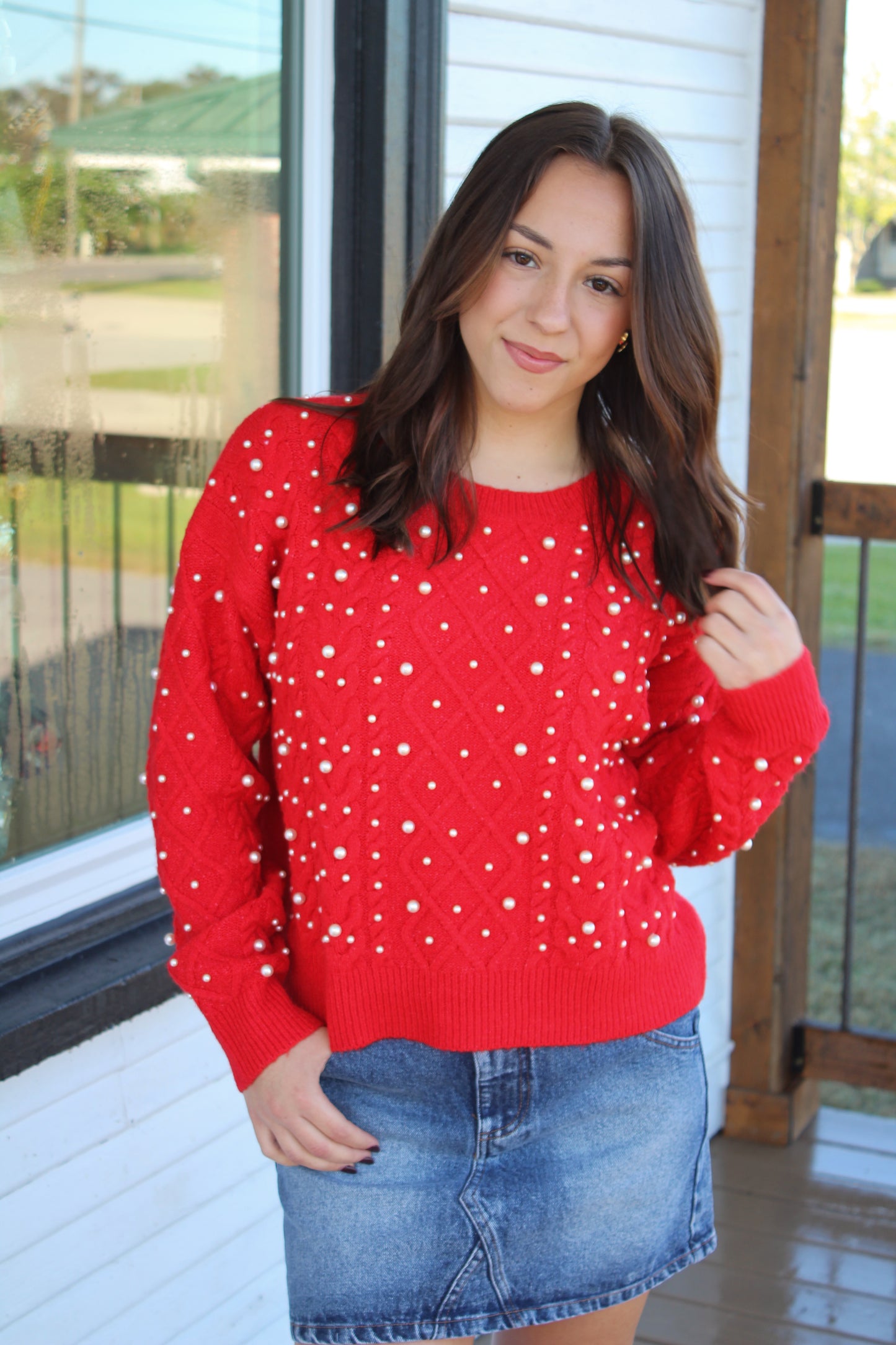 Rita Pearl Sweater