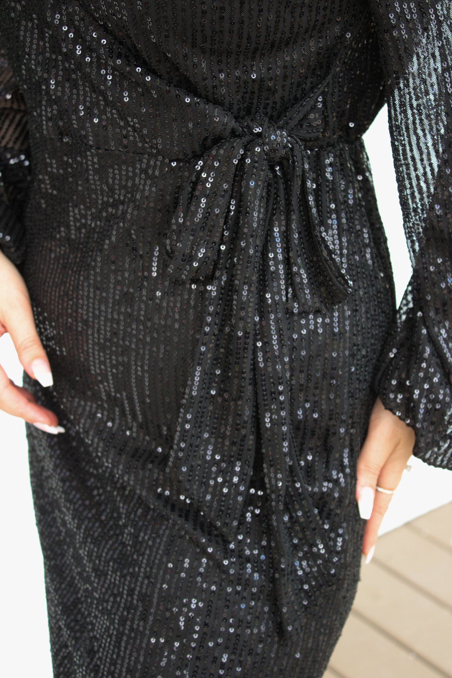 Jana Sequin Dress