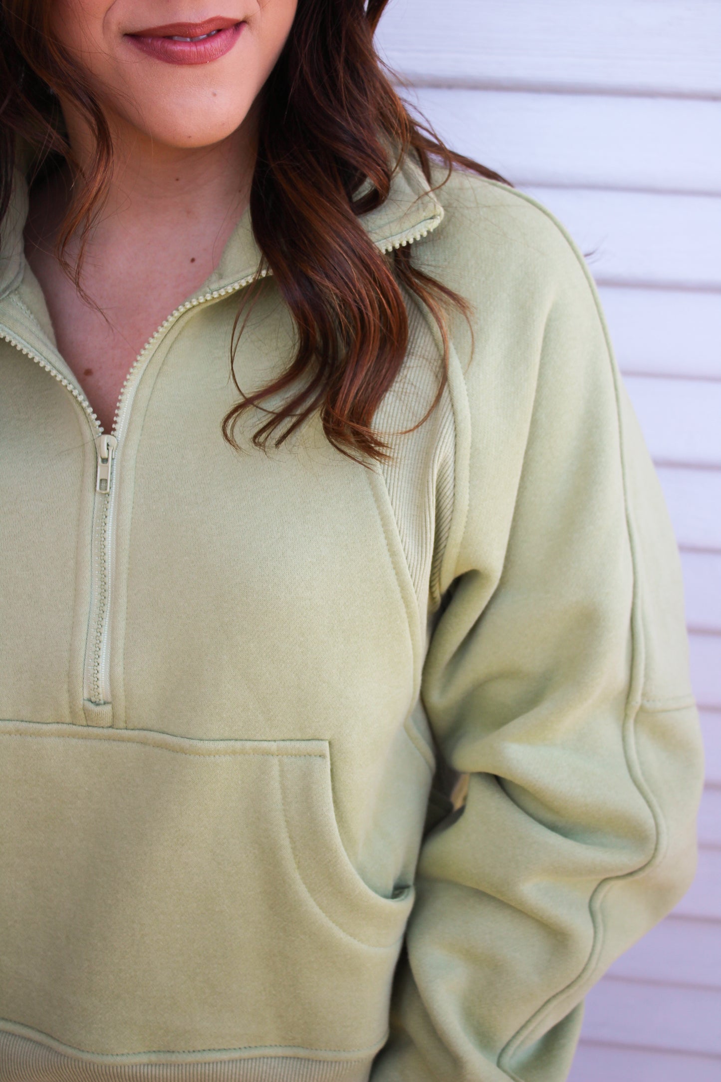 Hazel Half Zip