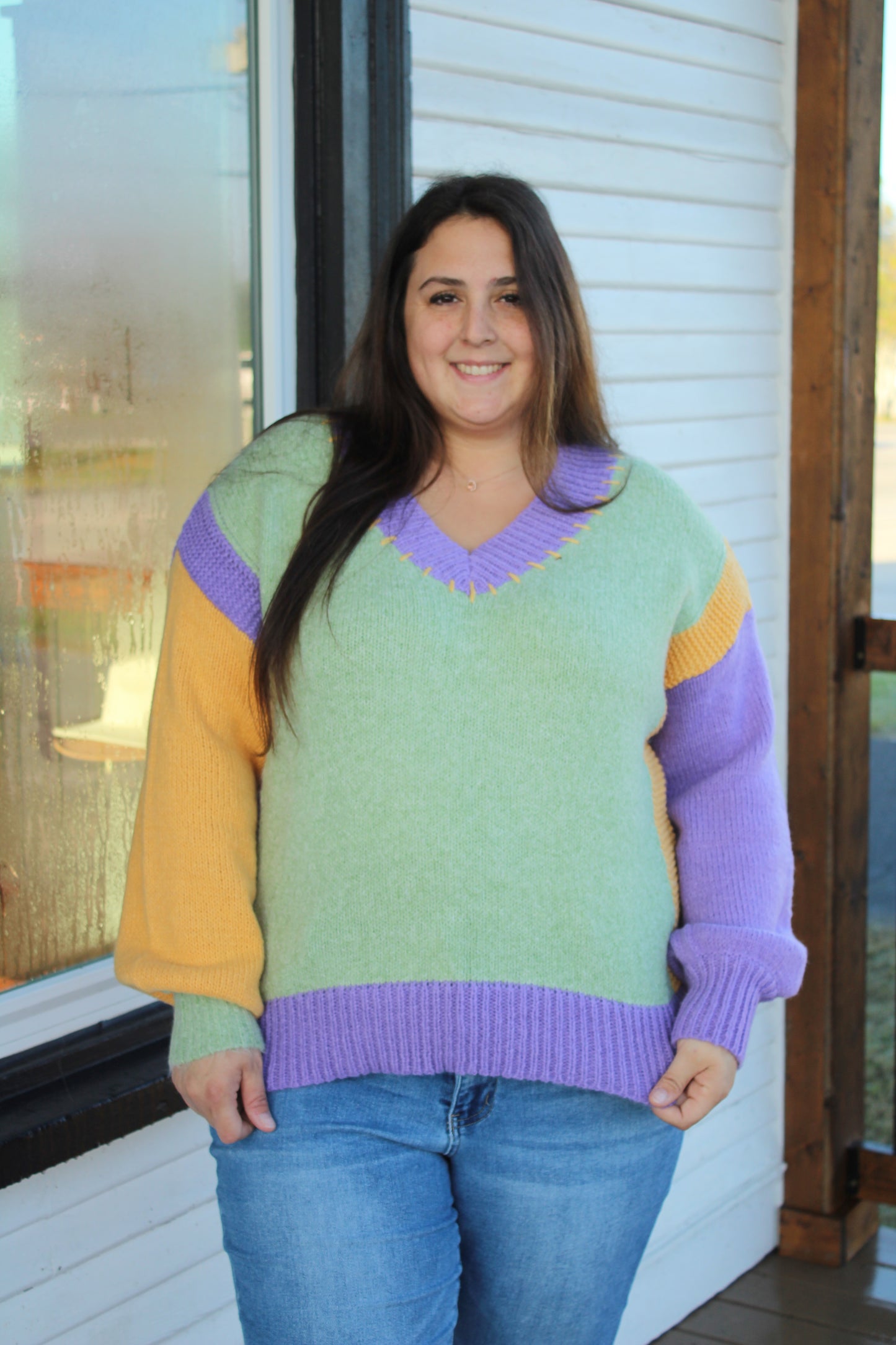 Mardi Stitch Sweater - P