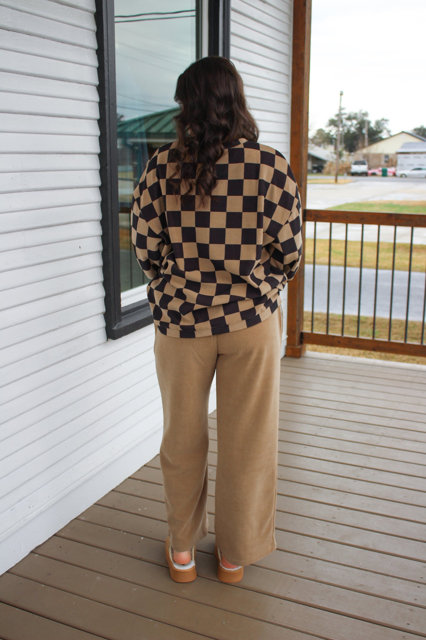 Checkered Lounge Set