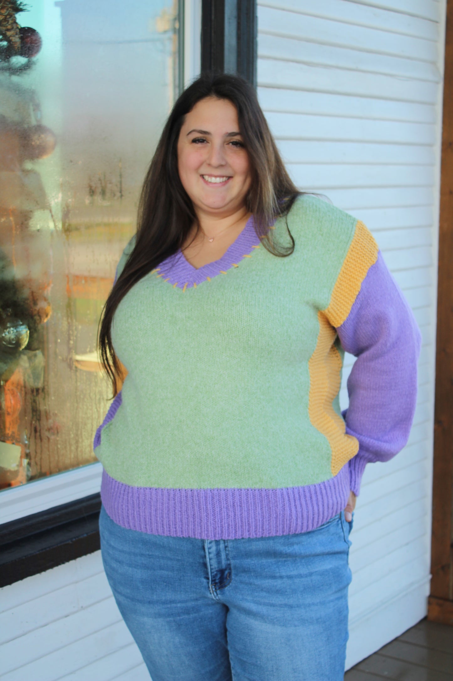 Mardi Stitch Sweater - P