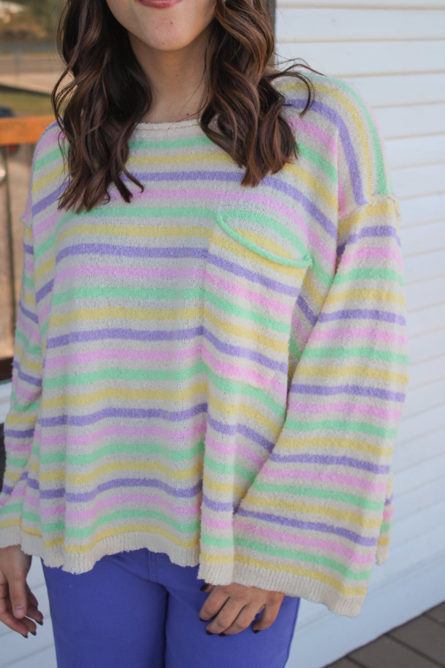 Multi Airy Sweater