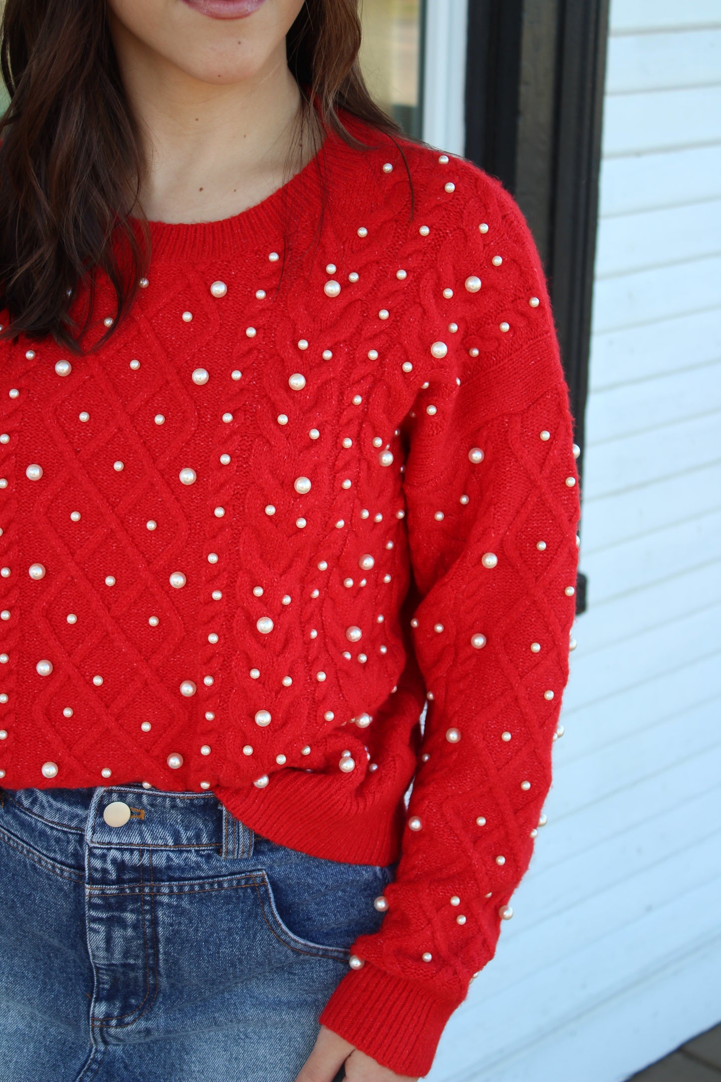 Rita Pearl Sweater