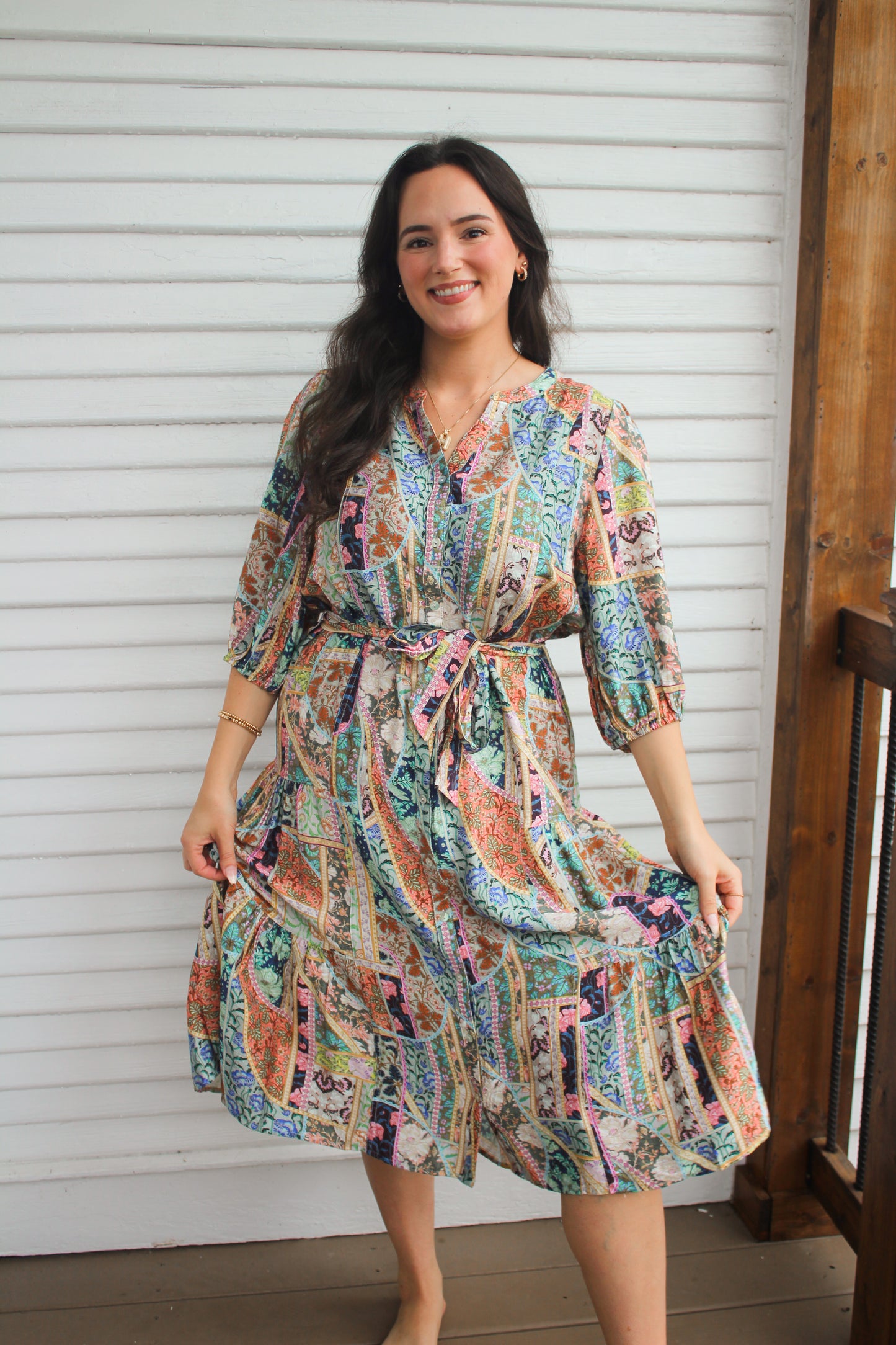 Boho Midi Dress