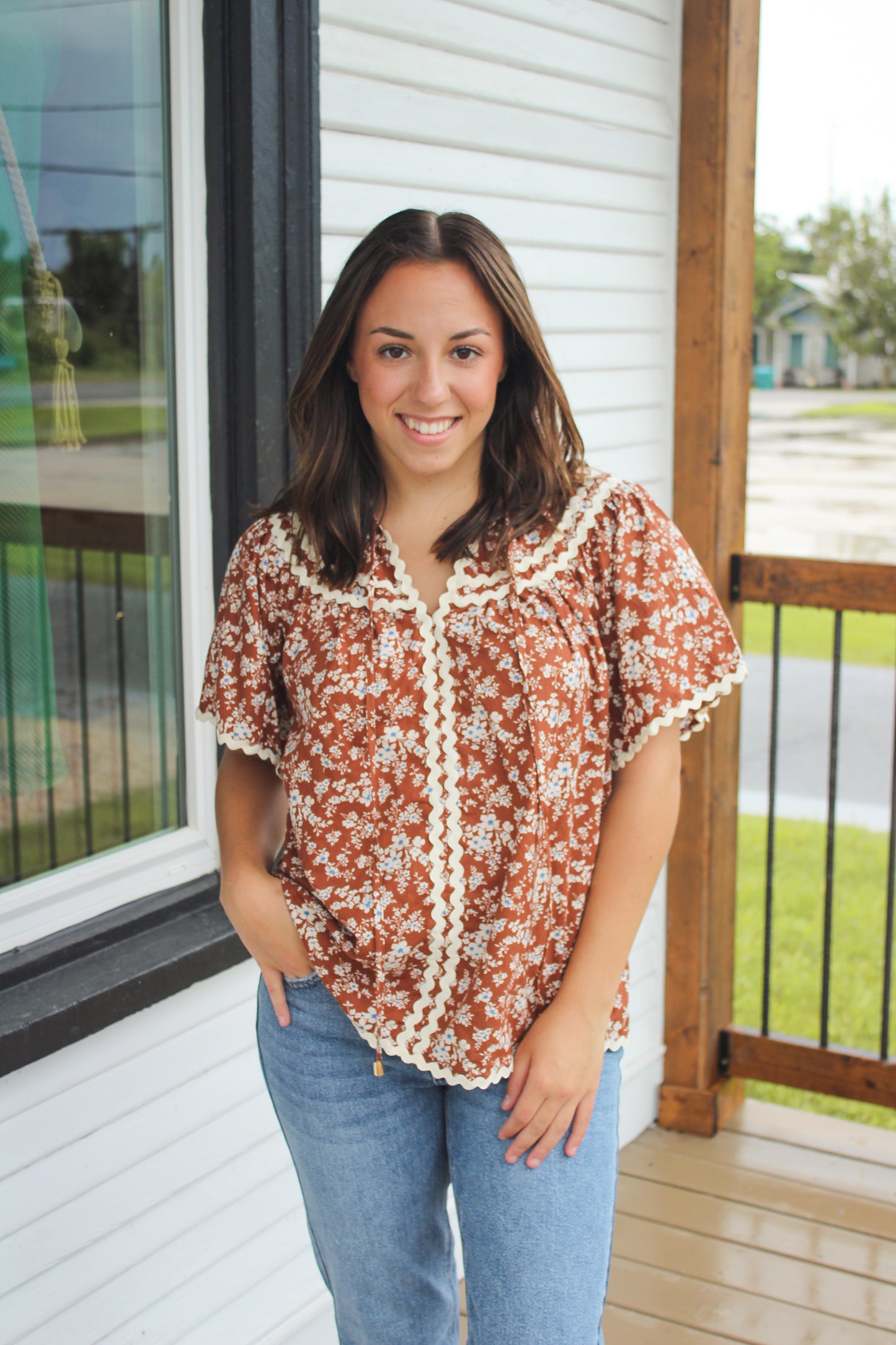 Sweetest Floral Top