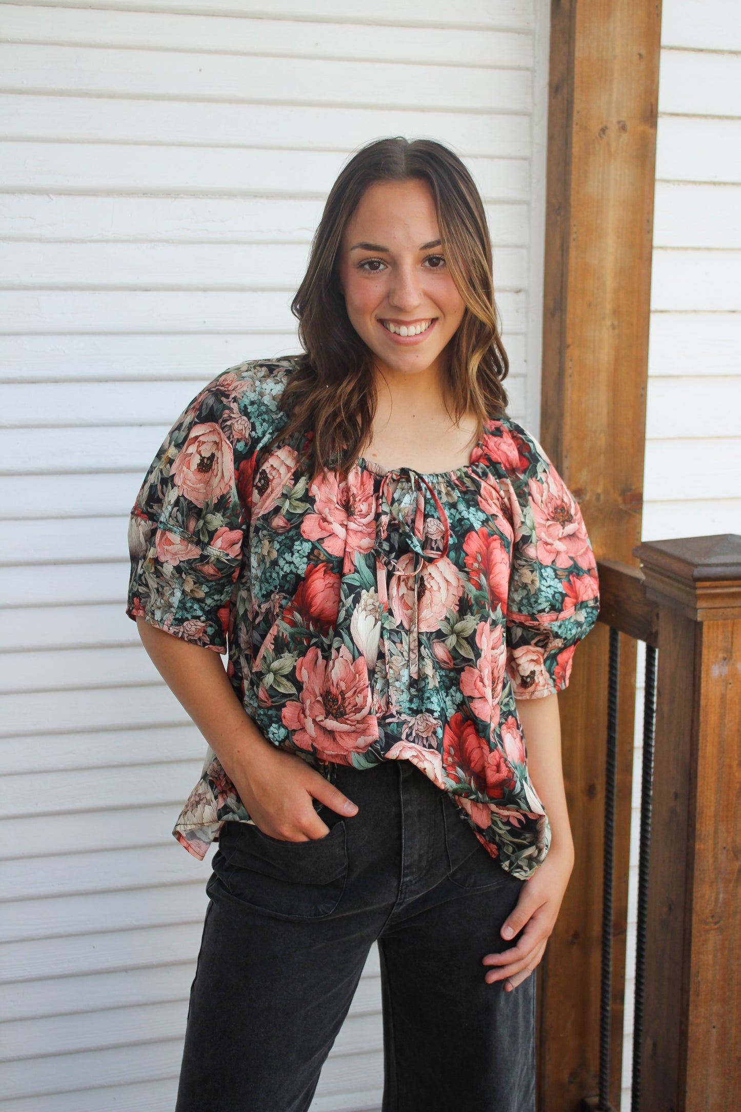 A Floral Dream Top