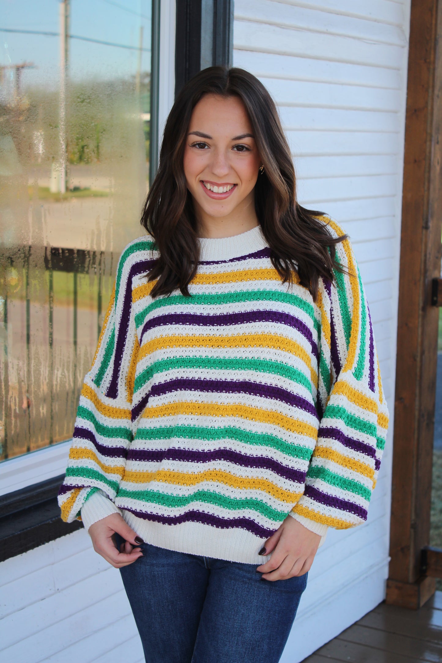 MG Striped Sweater