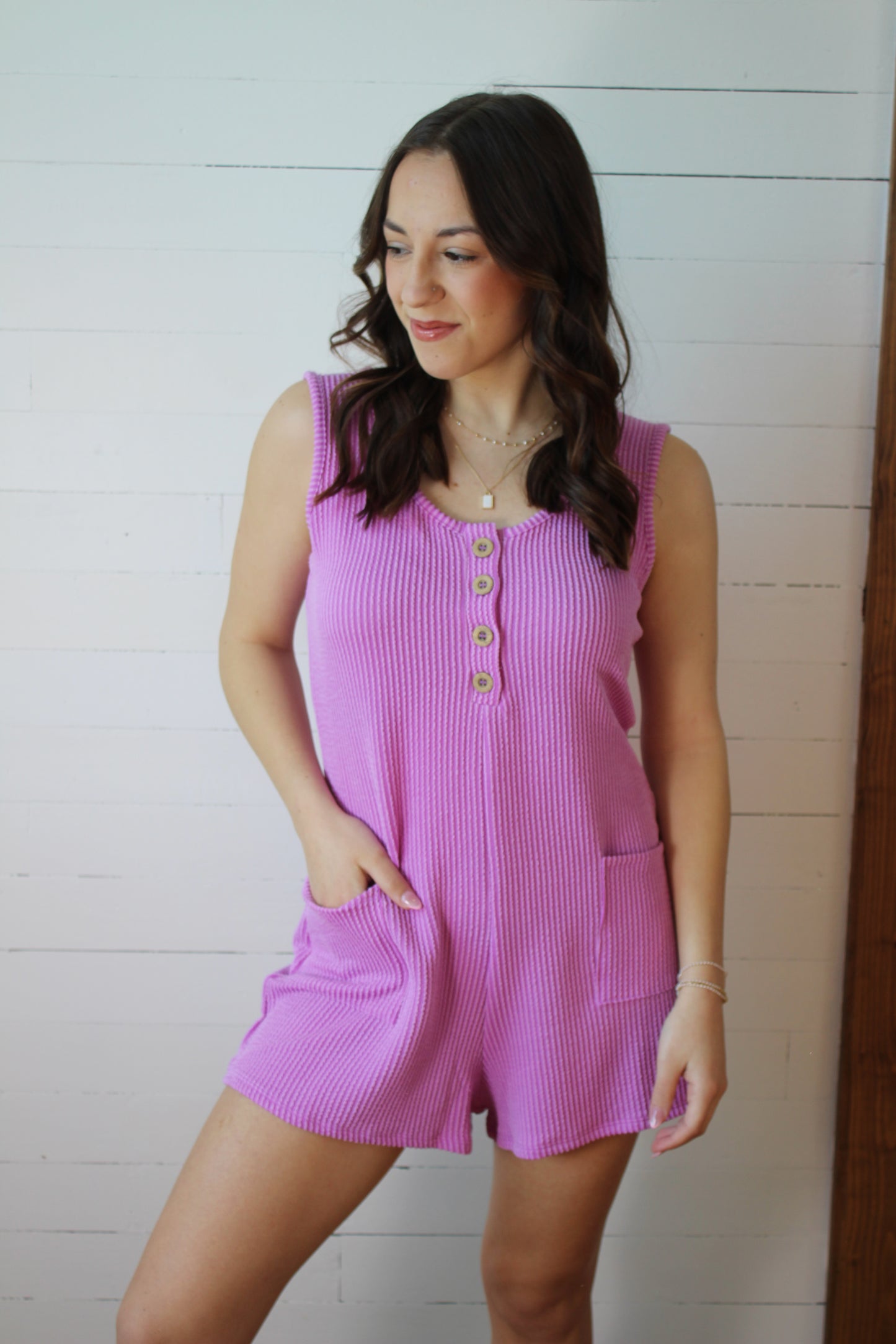 Ribbed Romper - 2 Colors!