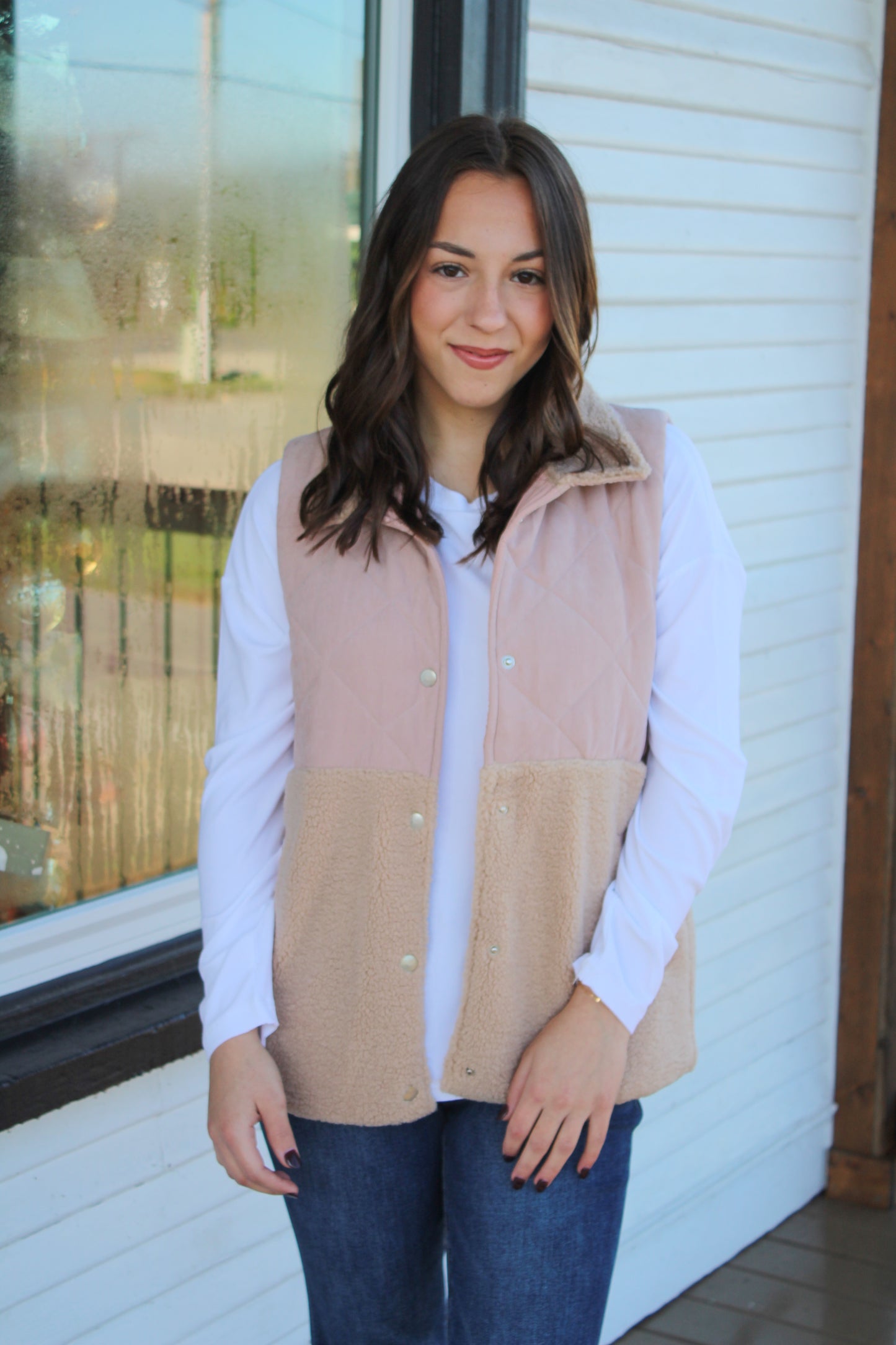 Dusty Rose Vest