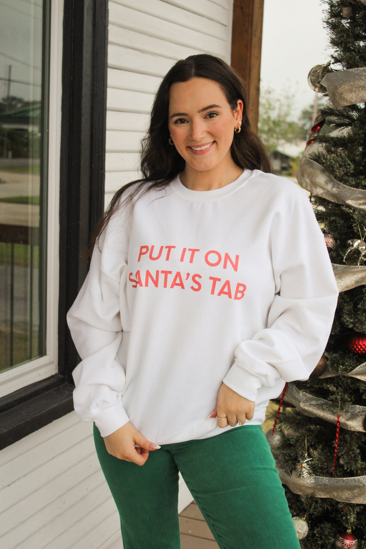 Santa’s Tab Sweatshirt