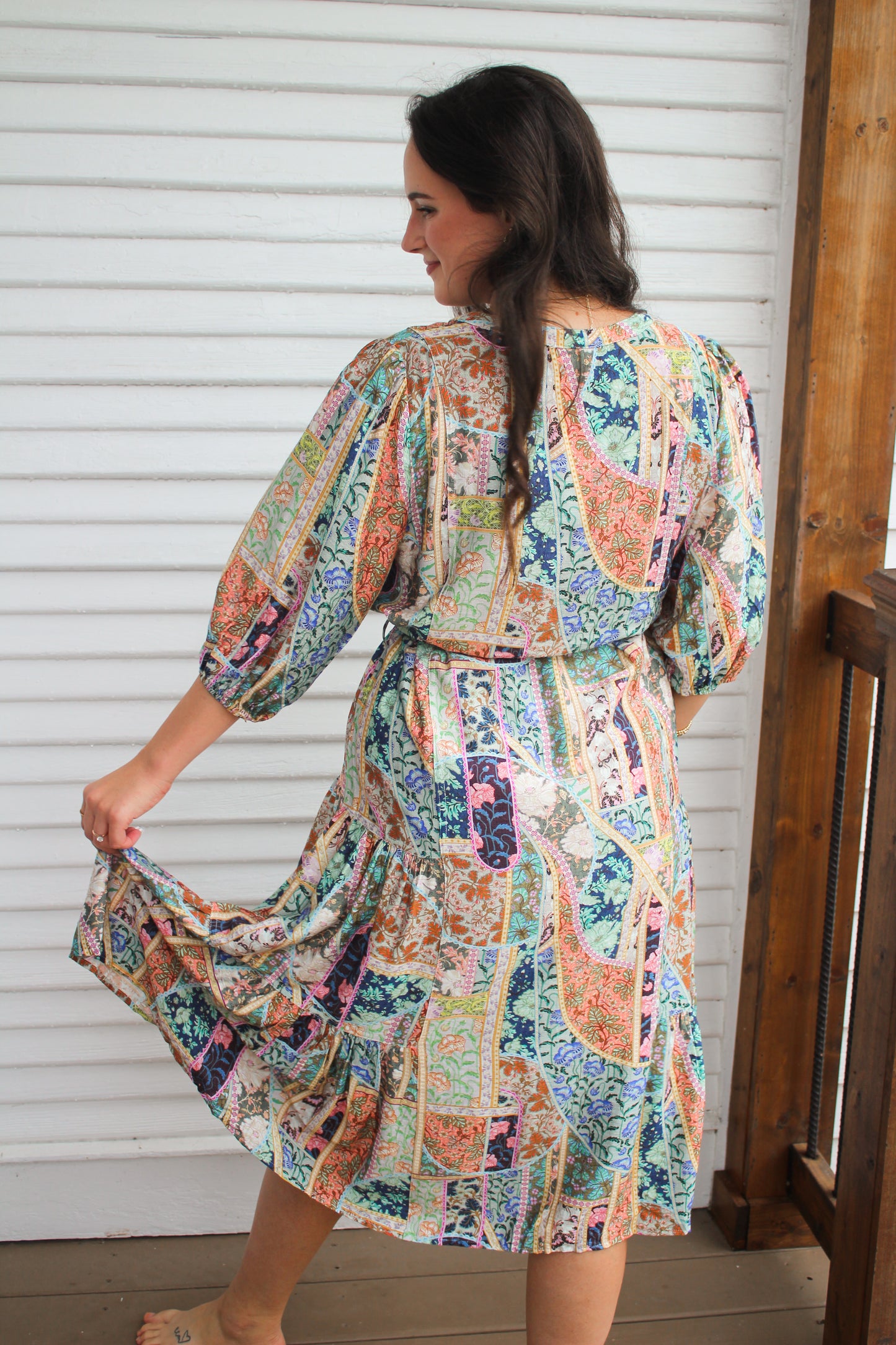 Boho Midi Dress