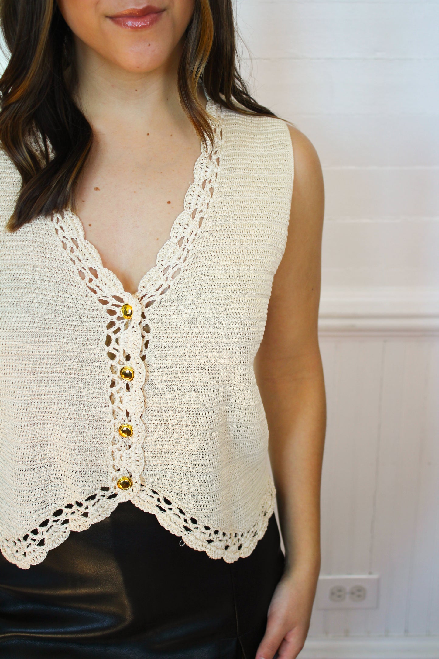 Crochet Vest