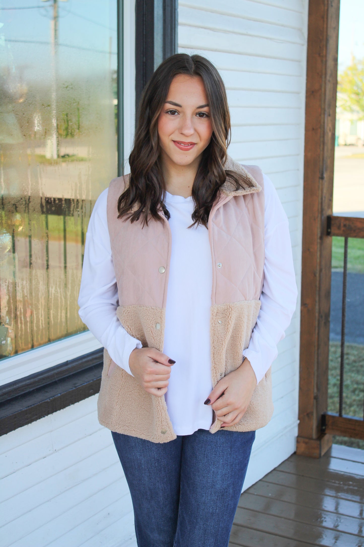 Dusty Rose Vest