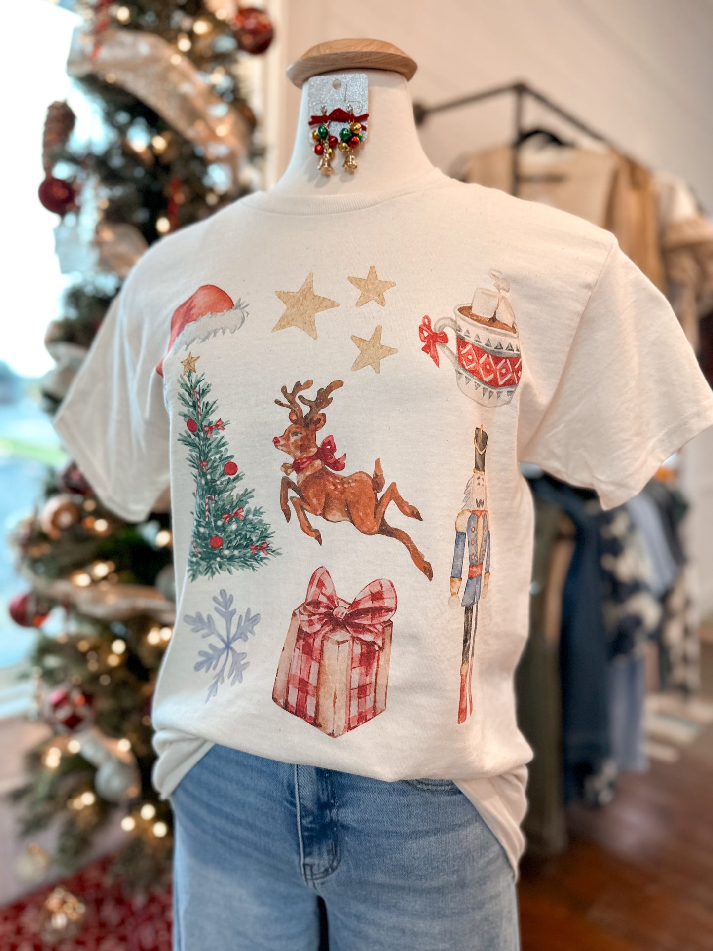 Christmas Collage Tee