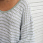 Mint Striped Sweater