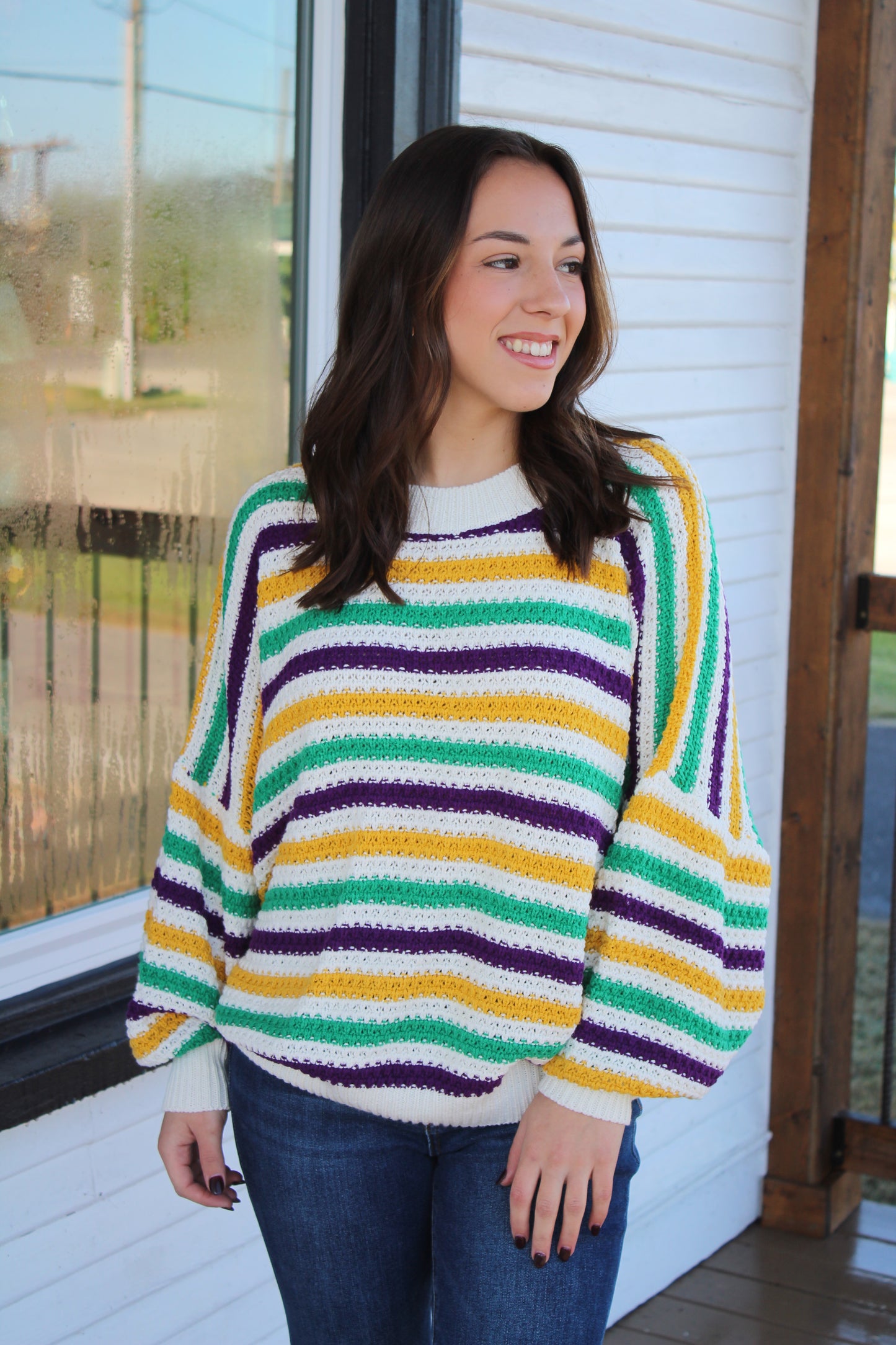 MG Striped Sweater