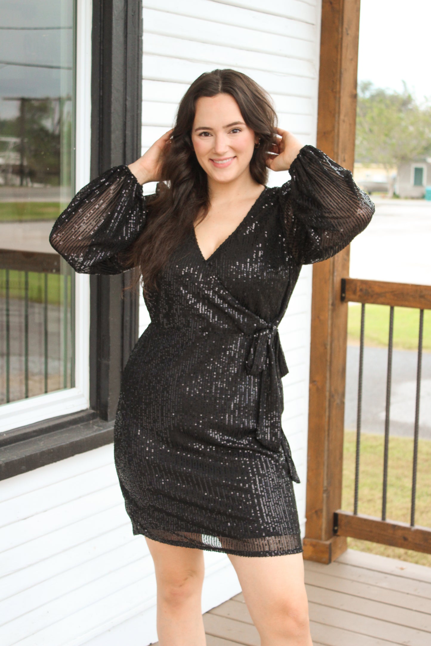 Jana Sequin Dress