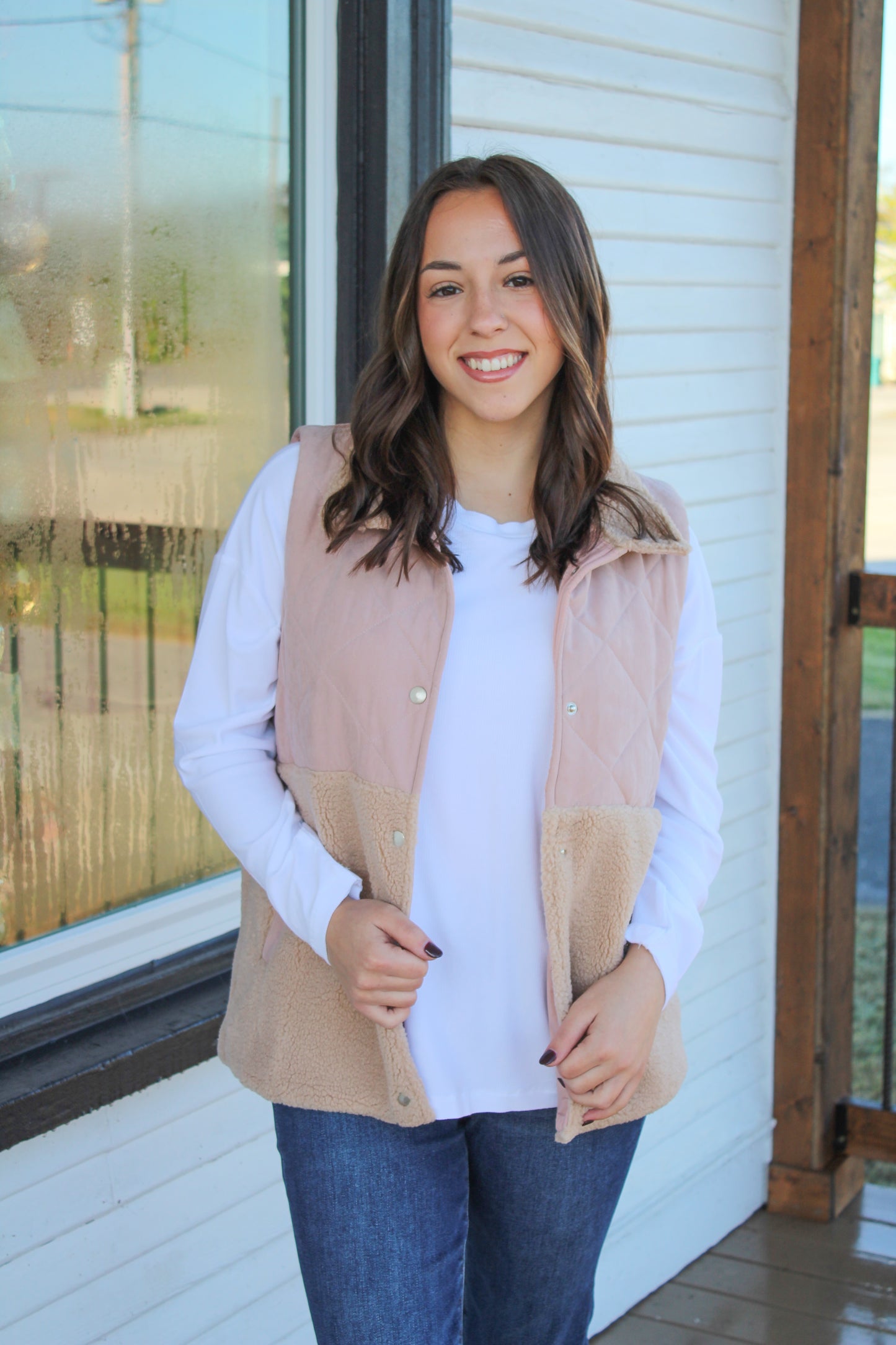 Dusty Rose Vest