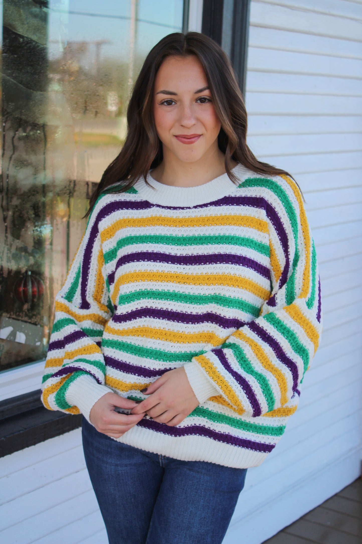 MG Striped Sweater