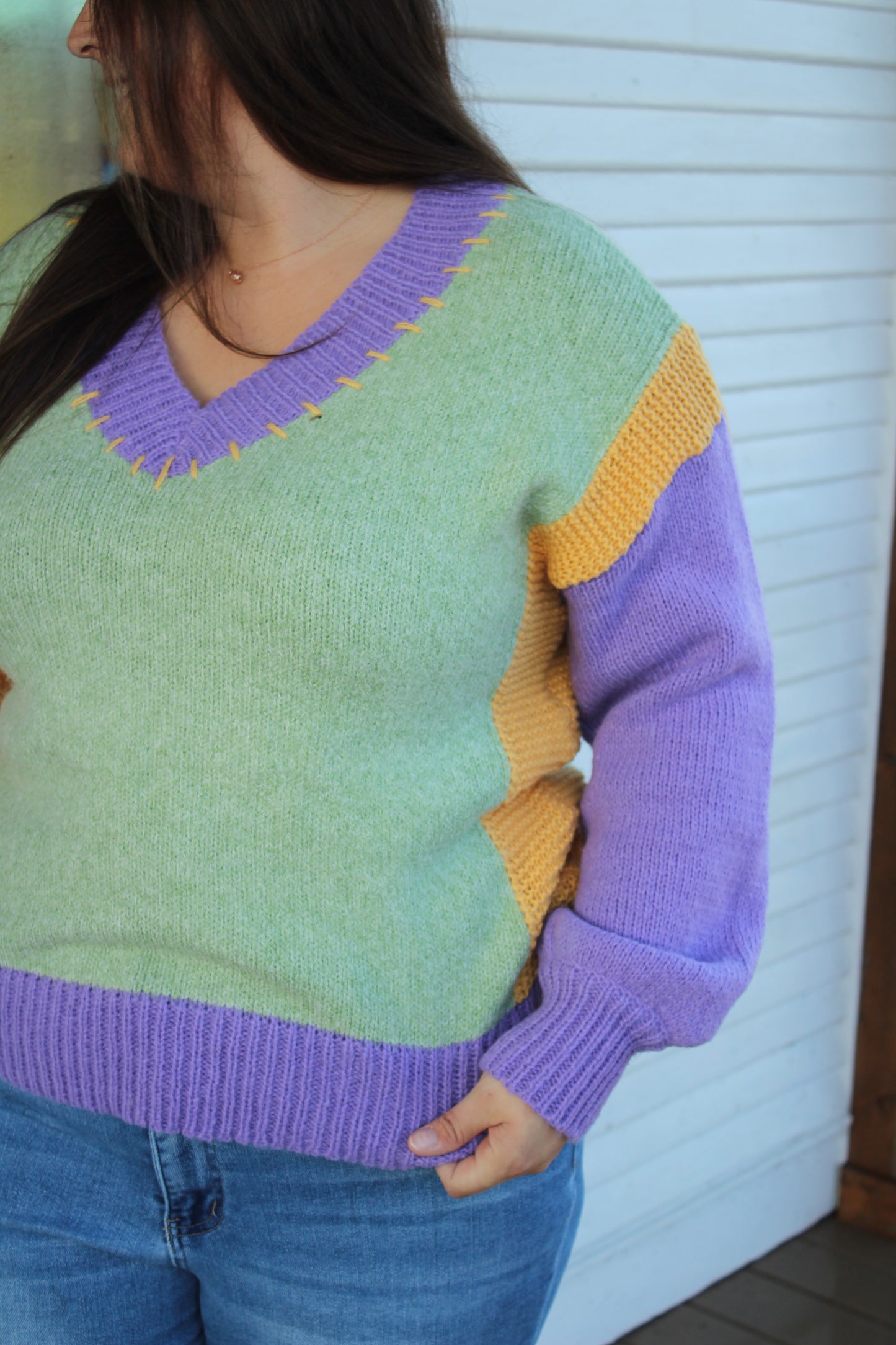 Mardi Stitch Sweater - P