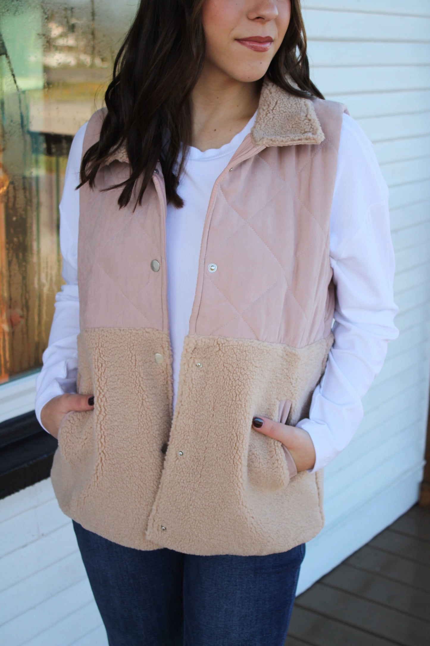 Dusty Rose Vest