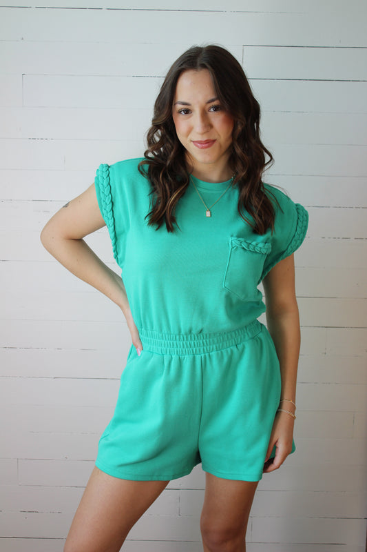 Braided Romper - 2 Colors!