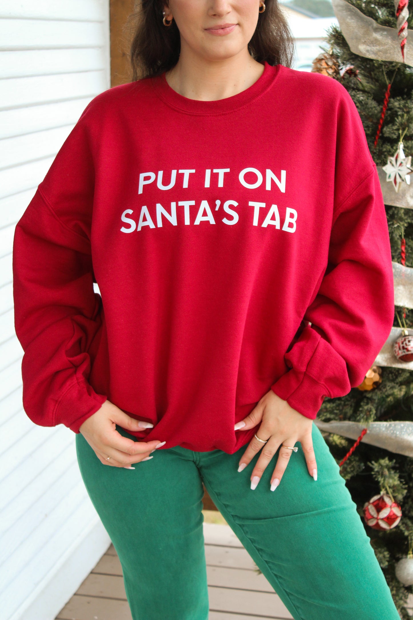 Santa’s Tab Sweatshirt