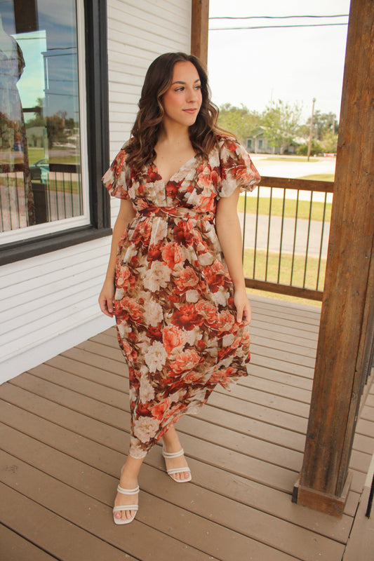 Fall Fever Midi Dress