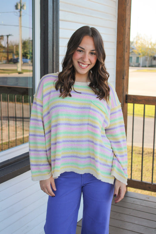 Multi Airy Sweater