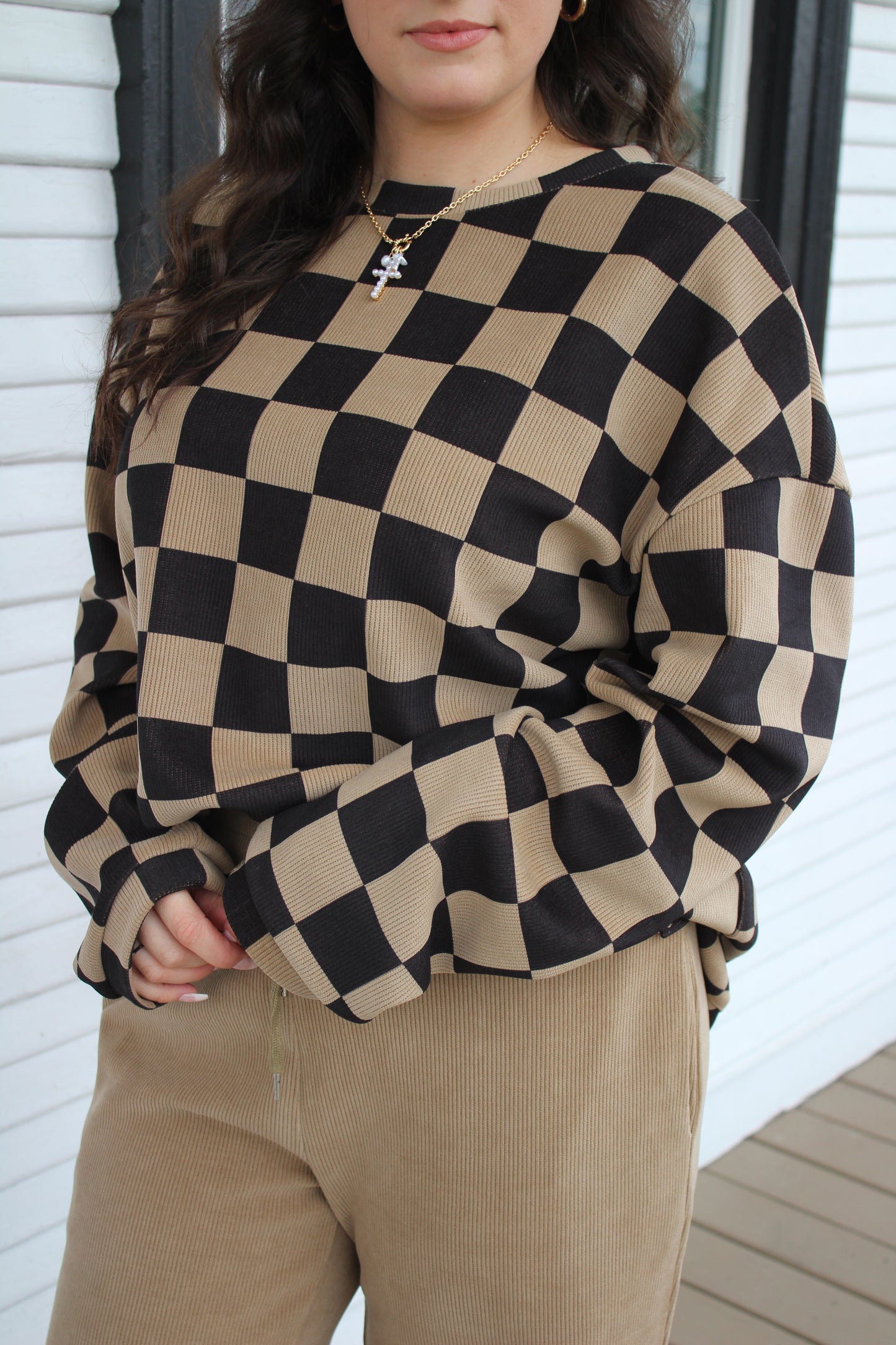 Checkered Lounge Set