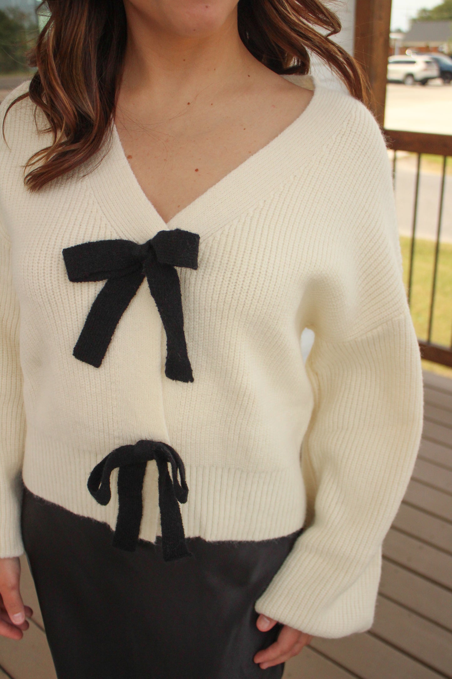 Annie Bow Cardigan