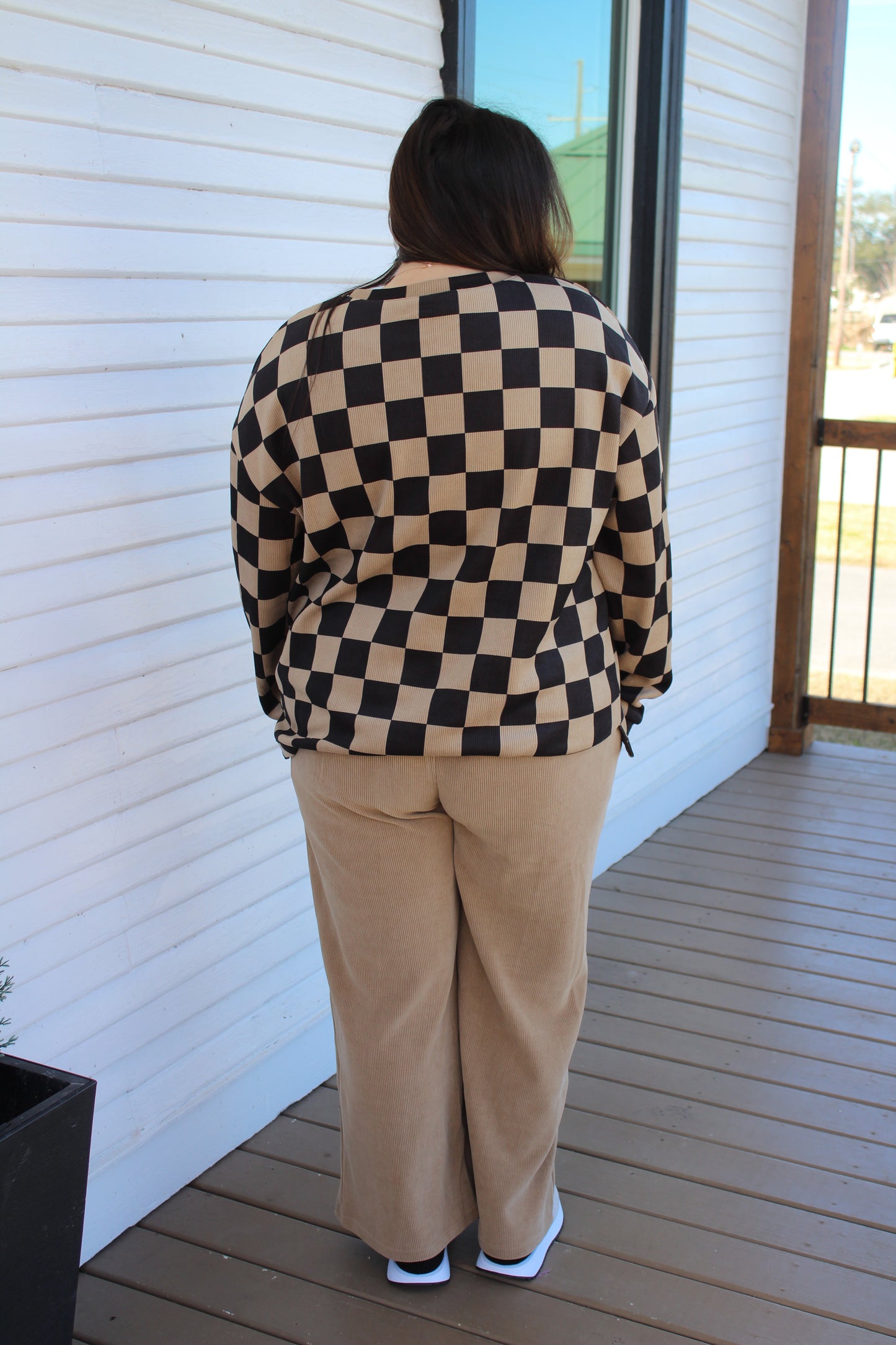 Checkered Lounge Set - P