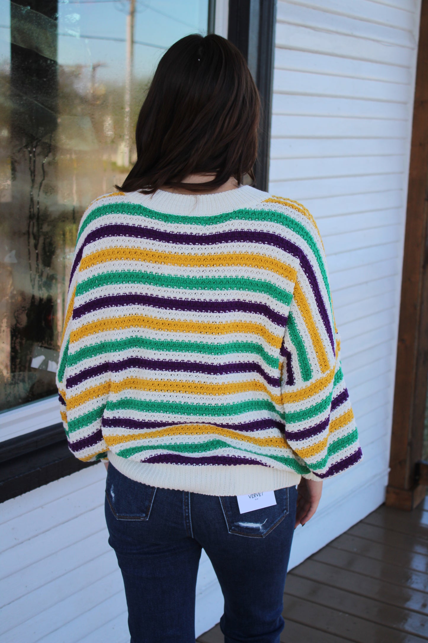 MG Striped Sweater