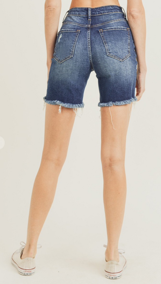 Clearly Needed Denim Shorts